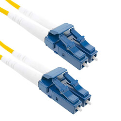 Cablematic - Câble à fibre optique LC à LC duplex monomode 9/125 3 m