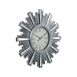 Horloge Murale Alexandra House Living Gris Argenté Résine Plastique 57 x 4 x 57 cm