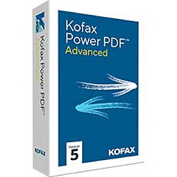 Kofax Power PDF Advanced 5 - Licence perpétuelle - 1 poste - A télécharger 