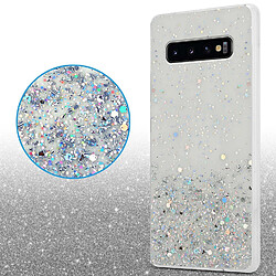 Cadorabo Etui Samsung Galaxy S10 4G en Transparent Coque pas cher