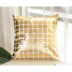 YP Select 3pcs figure géométrique de la maison oreiller canapé coussin taie d'oreiller - 3 blanc 45X45cm