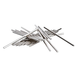 20pcs HSS Tour Barre solide d'axe de tige d'hexagone pour le bateau de voiture modèle 80x3mm