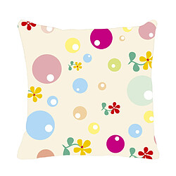 Alter Coussin avec impression numérique, 100% Made in Italy, Coussin de canapé décoratif, amovible et lavable, modèle Raisen, 40x40x5 cm