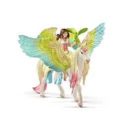 Schleich - Fée Surah avec un pégase scintillant - 70566