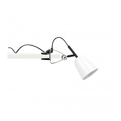 faro Lampe de bureau blanche Studio 1 ampoule