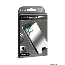 ifrogz Protection ecran iPhone 4 (x3) - Miroir ¬ (IP4GSP3-MIR)