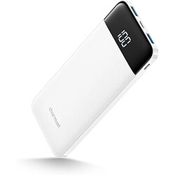 SANAG Power Bank 10400 Mah, Chargeur Portable Usb C Avec Led Numérique Affichage Batterie Externe Portable Avec 2 Entrées Et 3 Sorties 5 V/3 A Pour Huawei Xiaomi Smartphone