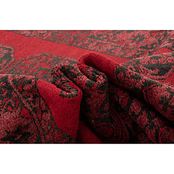 Avis Vidal Tapis de laine 191x117 rouge Afghan