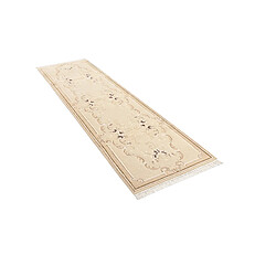 Vidal Tapis de couloir en laine 295x79 beige Darya