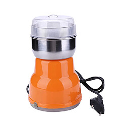 Avis Universal Broyeur à café automatique électrique portable Broyeur à café électrique en acier inoxydable Herbes, épices, céréales, grains de café(Orange)