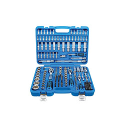 Coffret de douilles six pans et accessoires BGS TECHNIC - 1/4 / 3/8 / 1/2 en pouce - 192 pcs - 2245