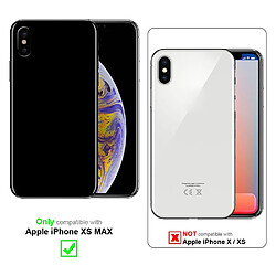 Cadorabo Verre trempé iPhone XS MAX Film Protection