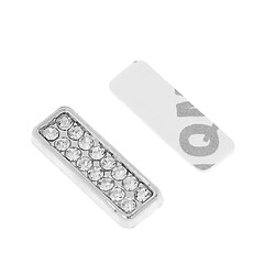 strass diamante diy lettre i alphabet 3d insigne de voiture insigne pas cher