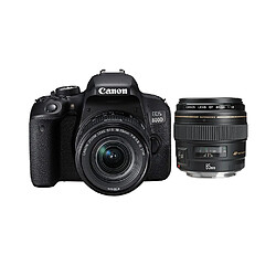 CANON EOS 800D KIT EF-S 18-55mm F4-5.6 IS STM + EF 85mm F1.8 USM