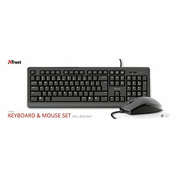 Avis clavier et souris Trust 23970 Noir Qwerty US