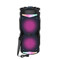 Yonis Enceinte Bluetooth Puissante Portable Karaoke