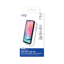 Avis My Way Myway Coque pour Galaxy A25 5G Souple en TPU et Protection d'Écran en Verre Trempé Transparent