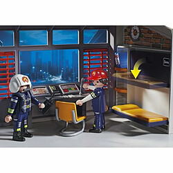 Acheter Playmobil® 9462 Playmobil Caserne de pompiers avec hélicoptère 1218