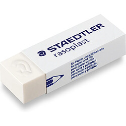 STAEDTLER Gomme plastique rasoplast 526 B20, blanc ()