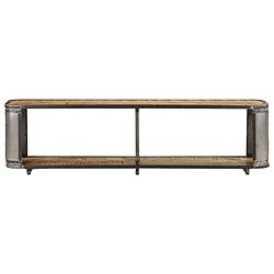 Maison Chic Meuble TV scandinave - Banc TV pour salon 150x30x40 cm Bois massif de manguier -MN29027