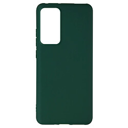 Avizar Coque Xiaomi 12 Silicone Flexible Finition Mate Anti-traces vert