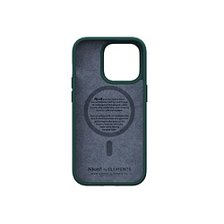 Avis NJORD Coque pour iPhone 14 Pro MagSafe en Cuir de Saumon Vert