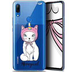 Caseink Coque arrière Huawei P Smart Z (6.6 ) Gel HD [ Nouvelle Collection - Souple - Antichoc - Imprimé en France] Ce Chat Est MEOUgical