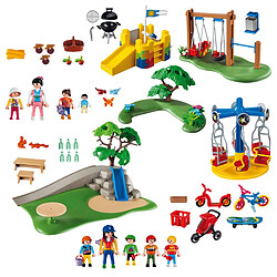 Playmobil® Playmobil Ensemble de Terrain de Jeu City Life avec Mini-Figurines et Accessoires Multicolore