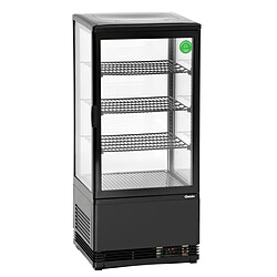 Mini Frigo Vitrine à Poser - Noire 78 L- Bartscher pas cher