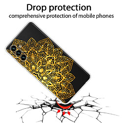 Coque en TPU motif ajouré et dégradé style J pour votre Samsung Galaxy A13 5G