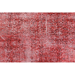 Vidal Tapis de laine 239x135 rouge Ultra Vintage