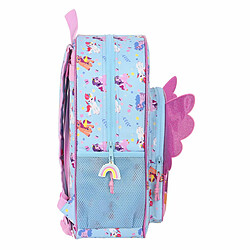 Avis Cartable My Little Pony Wild & free Bleu Rose 33 x 42 x 14 cm