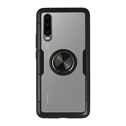 Coque avec Anneau Huawei P30 KSIX 360 Ring Noir