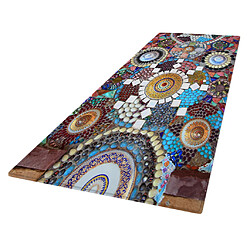 Acheter Couverture De Sol De Tapis De Sol Imprimé Numérique 3D Pebble Coloré F / Maison 60x180cm