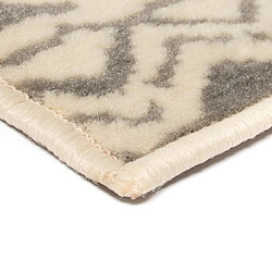 Acheter vidaXL Tapis moderne Design traditionnel 160 x 230 cm Beige/Gris