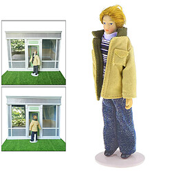 Acheter Élégant 1: 12 Dollhouse Adolescent Figurine Enfants Jouer Jouets pour Garçons Filles de Noël Cadeaux