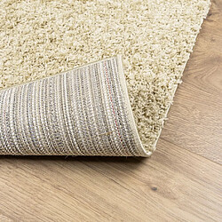 Acheter vidaXL Tapis shaggy PAMPLONA poils longs moderne doré 200x280 cm