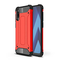 Wewoo Coque Renforcée Étui combiné TPU + PC pour Galaxy A50 rouge