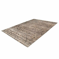 Paris Prix Tapis Tissé Ethnique à Poils Plats Davio Beige 120 x 170 cm