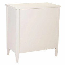 Commode Alexandra House Living Gris Rose Rotin Bois d'épicéa Bois MDF 36 x 70 x 65 cm pas cher