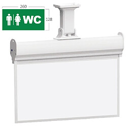 Braytron Tableau LED WC 3W blanc