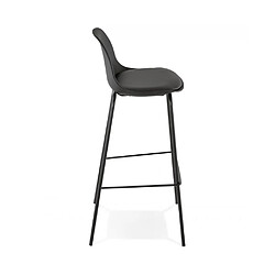 Avis Kokoon Design Tabouret de bar design ESCAL BLACK 44,5x44,5x95,5 cm