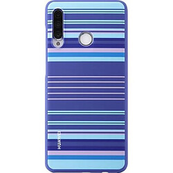 Huawei Coque pour Huawei P30 Lite Semi-rigide Bleu