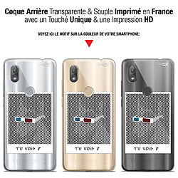 Avis Caseink Coque arrière Wiko View 2 (6 ) Gel HD [ Nouvelle Collection - Souple - Antichoc - Imprimé en France] Tu Vois ce que Je Vois