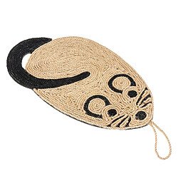 Universal Dessin animé souris forme chat griffe coussin sisal chat griffe coussin coussin animal de compagnie chat gratte jouets meubles protecteurs meubles scratch meubles scratch