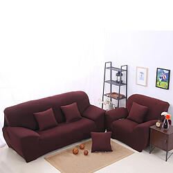 Spandex Extensible Canapé Lit Simple Housse De Siège Slipcover Cas Décor Café pas cher