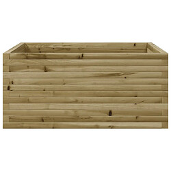 Acheter vidaXL Jardinière 100x100x46 cm bois de pin imprégné