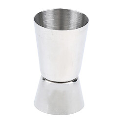 tasse à mesurer en acier inoxydable double jigger pour bar ktv 50ml / 25ml pas cher