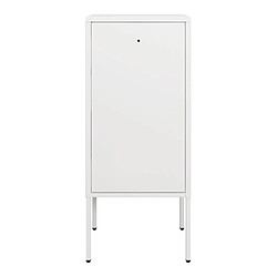 Acheter Helloshop26 Table de chevet acier 82 x 35 x 35 cm blanc 03_0008676