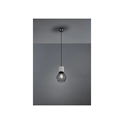 Boutica-Design Suspension Jamiro Noir Mat 1x40W E27